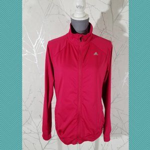 Adidas Climalite Hot Pink Full Zip Track Jacket